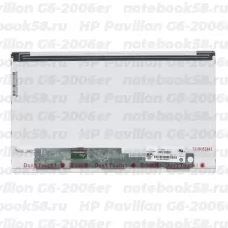 Матрица для ноутбука HP Pavilion G6-2006er (1366x768 HD) TN, 40pin, Матовая