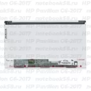 Матрица для ноутбука HP Pavilion G6-2017 (1366x768 HD) TN, 40pin, Матовая