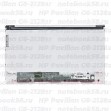 Матрица для ноутбука HP Pavilion G6-2128sr (1366x768 HD) TN, 40pin, Матовая