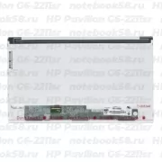 Матрица для ноутбука HP Pavilion G6-2211sr (1366x768 HD) TN, 40pin, Матовая