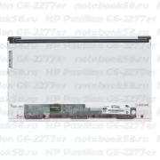 Матрица для ноутбука HP Pavilion G6-2277er (1366x768 HD) TN, 40pin, Матовая