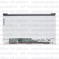 Матрица для ноутбука HP Pavilion G6-2292nr (1366x768 HD) TN, 40pin, Матовая