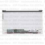 Матрица для ноутбука HP Pavilion G6-2339sr (1366x768 HD) TN, 40pin, Матовая