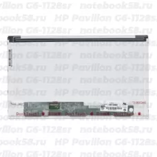 Матрица для ноутбука HP Pavilion G6-1128sr (1366x768 HD) TN, 40pin, Матовая