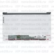 Матрица для ноутбука HP Pavilion G6-1283 (1366x768 HD) TN, 40pin, Матовая