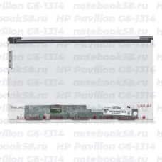 Матрица для ноутбука HP Pavilion G6-1314 (1366x768 HD) TN, 40pin, Матовая