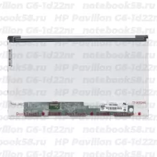 Матрица для ноутбука HP Pavilion G6-1d22nr (1366x768 HD) TN, 40pin, Матовая