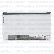 Матрица для ноутбука HP Pavilion DV6-3022sr (1366x768 HD) TN, 40pin, Матовая