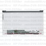 Матрица для ноутбука HP Pavilion DV6-3030er (1366x768 HD) TN, 40pin, Матовая