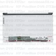 Матрица для ноутбука HP Pavilion DV6-3172sr (1366x768 HD) TN, 40pin, Матовая