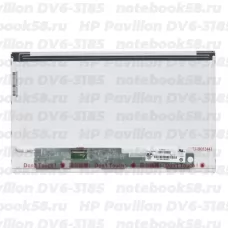 Матрица для ноутбука HP Pavilion DV6-3185 (1366x768 HD) TN, 40pin, Матовая