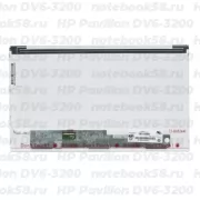 Матрица для ноутбука HP Pavilion DV6-3200 (1366x768 HD) TN, 40pin, Матовая