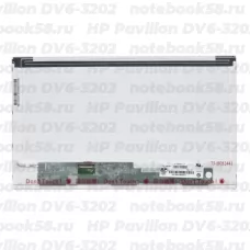 Матрица для ноутбука HP Pavilion DV6-3202 (1366x768 HD) TN, 40pin, Матовая