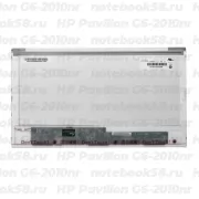 Матрица для ноутбука HP Pavilion G6-2010nr (1366x768 HD) TN, 40pin, Глянцевая