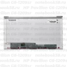 Матрица для ноутбука HP Pavilion G6-1209sr (1366x768 HD) TN, 40pin, Глянцевая