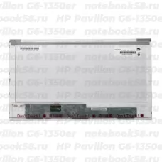 Матрица для ноутбука HP Pavilion G6-1350er (1366x768 HD) TN, 40pin, Глянцевая