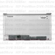 Матрица для ноутбука HP Pavilion DV6-3025er (1366x768 HD) TN, 40pin, Глянцевая