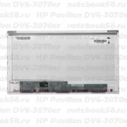 Матрица для ноутбука HP Pavilion DV6-3070er (1366x768 HD) TN, 40pin, Глянцевая