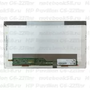 Матрица для ноутбука HP Pavilion G6-2211nr (1366x768 HD) TN, 40pin, Глянцевая