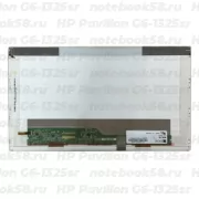 Матрица для ноутбука HP Pavilion G6-1325sr (1366x768 HD) TN, 40pin, Глянцевая