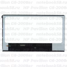 Матрица для ноутбука HP Pavilion G6-2008er (1366x768 HD) TN, 40pin, Глянцевая