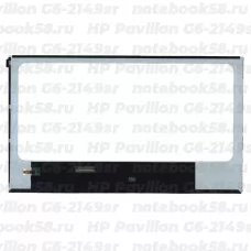 Матрица для ноутбука HP Pavilion G6-2149sr (1366x768 HD) TN, 40pin, Глянцевая