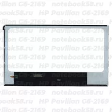 Матрица для ноутбука HP Pavilion G6-2169 (1366x768 HD) TN, 40pin, Глянцевая