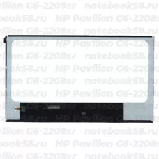 Матрица для ноутбука HP Pavilion G6-2208sr (1366x768 HD) TN, 40pin, Глянцевая