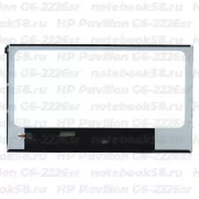 Матрица для ноутбука HP Pavilion G6-2226sr (1366x768 HD) TN, 40pin, Глянцевая