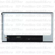 Матрица для ноутбука HP Pavilion G6-2279er (1366x768 HD) TN, 40pin, Глянцевая