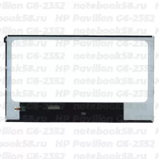 Матрица для ноутбука HP Pavilion G6-2352 (1366x768 HD) TN, 40pin, Глянцевая