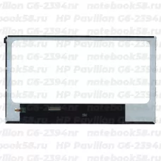 Матрица для ноутбука HP Pavilion G6-2394nr (1366x768 HD) TN, 40pin, Глянцевая