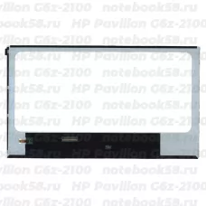 Матрица для ноутбука HP Pavilion G6z-2100 (1366x768 HD) TN, 40pin, Глянцевая