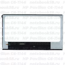 Матрица для ноутбука HP Pavilion G6-1146 (1366x768 HD) TN, 40pin, Глянцевая