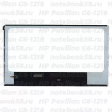 Матрица для ноутбука HP Pavilion G6-1218 (1366x768 HD) TN, 40pin, Глянцевая