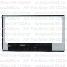 Матрица для ноутбука HP Pavilion G6-1225sr (1366x768 HD) TN, 40pin, Глянцевая