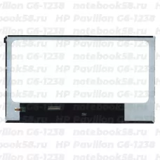 Матрица для ноутбука HP Pavilion G6-1238 (1366x768 HD) TN, 40pin, Глянцевая