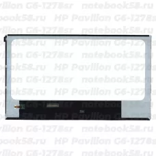 Матрица для ноутбука HP Pavilion G6-1278sr (1366x768 HD) TN, 40pin, Глянцевая