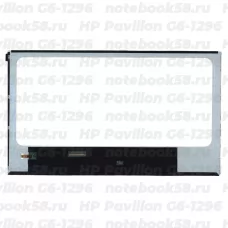 Матрица для ноутбука HP Pavilion G6-1296 (1366x768 HD) TN, 40pin, Глянцевая