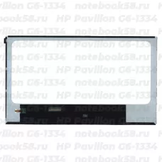 Матрица для ноутбука HP Pavilion G6-1334 (1366x768 HD) TN, 40pin, Глянцевая