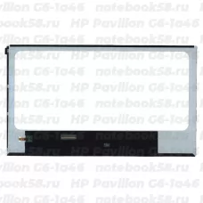 Матрица для ноутбука HP Pavilion G6-1a46 (1366x768 HD) TN, 40pin, Глянцевая