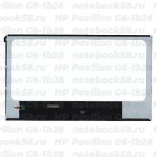 Матрица для ноутбука HP Pavilion G6-1b28 (1366x768 HD) TN, 40pin, Глянцевая