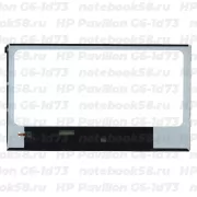 Матрица для ноутбука HP Pavilion G6-1d73 (1366x768 HD) TN, 40pin, Глянцевая