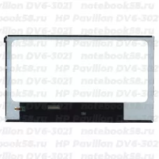 Матрица для ноутбука HP Pavilion DV6-3021 (1366x768 HD) TN, 40pin, Глянцевая