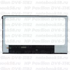 Матрица для ноутбука HP Pavilion DV6-3182 (1366x768 HD) TN, 40pin, Глянцевая