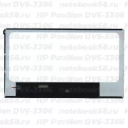 Матрица для ноутбука HP Pavilion DV6-3306 (1366x768 HD) TN, 40pin, Глянцевая