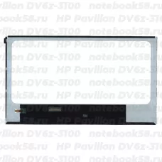 Матрица для ноутбука HP Pavilion DV6z-3100 (1366x768 HD) TN, 40pin, Глянцевая