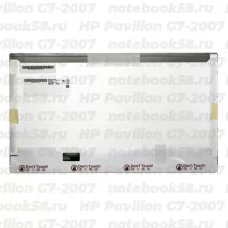 Матрица для ноутбука HP Pavilion G7-2007 (1600x900 HD+) TN, 40pin, Матовая