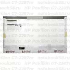 Матрица для ноутбука HP Pavilion G7-2287nr (1600x900 HD+) TN, 40pin, Матовая