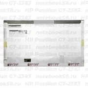 Матрица для ноутбука HP Pavilion G7-2383 (1600x900 HD+) TN, 40pin, Матовая